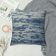thumbnail image 2 of COMIO  Abstract Textured Decorative Throw Pillow Covers for Bed Pillowcases Accent Throw Pillows for Couch Fall Deocr,Navy Blue, 2 of 5