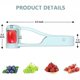 thumbnail image 4 of Cortador de uva para niños pequeños, rebanador de uva para bebé, uva, tomate, cereza, cortador de fresa, herramientas para ensalada de frutas y verduras, 4 of 5