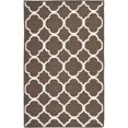 thumbnail image 1 of Safavieh Dhurries Brown Contemporary Rug - 3' x 5', 1 of 4