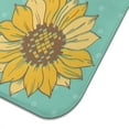 thumbnail image 3 of 2 Pack Autumn Floral Drying Mats - Durable Machine Washable with Sunflower and Truck Graphic, 3 of 4