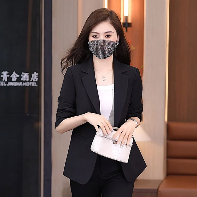 Early Autumn Professional Commuter Suit Jacket Women‘s 2024 New Style Small Style One Button Suit High-end Top