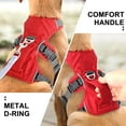 thumbnail image 6 of Beirui Strong Nylon Dog Harness with Handle Reflective No Pull Escape Proof Vest Waterproof Adjustable for Medium Large Dogs, 6 of 16