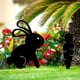 thumbnail image 3 of Zanahoria y conejo tridimensionales acrílicos para suelo de patio al aire libre, decoraciones de modelado de pared para patio al aire libre, decoración de jardín de granja, 3 of 4