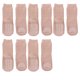 thumbnail image 1 of 5 pares de calcetines antideslizantes hasta la rodilla para bebé, 1 of 5