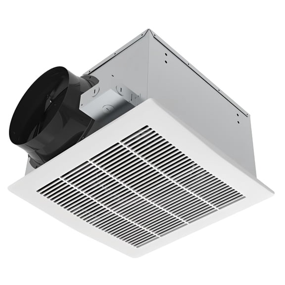 ACiQ Supreme Series 400 CFM 3.5 Sones Bathroom Exhaust Fan | Ceiling or Wall Mount, Household Ventilation Fan