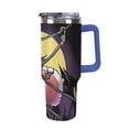 thumbnail image 2 of Jack Skellington 40 Oz Large Capacity Car Cup With Lid And Straw Stainless Steel Tumblers Cup With Handle For Women And Men, 2 of 8