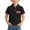 Black, variant on Boys Girls UK Flag Polo Shirt Youth Casual England Print Gentleman Top - Soft Polyester Breathable Contrast Collar
