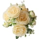 thumbnail image 4 of Rose Persa Artificial, Ramo de Flores Realistas para Sala de Estar, 4 of 8