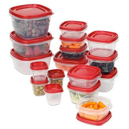 Rubbermaid Easy Find Lids Food Storage Container Set, 34-Piece