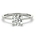 thumbnail image 1 of Bagues de Mariage Diamond Rondes 2.00 Ct pour Femmes Or Blanc Massif 18K, 1 of 1