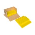 thumbnail image 1 of IFIT Montessori Five Yellow Prisms, Montessori Toys Math Materials, 1 of 2