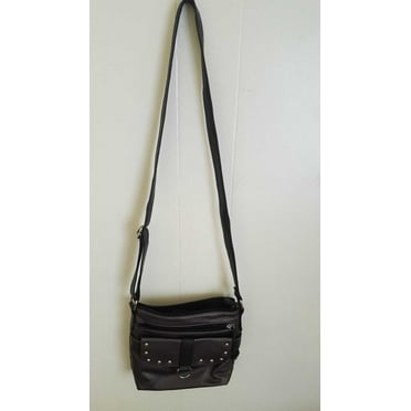 Style Co Maryyta Crossbody Pewter Black