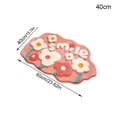 thumbnail image 5 of Flower Carpet Nordics Modern Hanging Basket Mats Simple Floor Rugs Bedroom Bedside Carpet Computer Chair Mats Blanket, 5 of 7