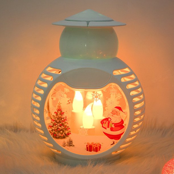 Luz de escritorio de Navidad Lámpara de proyección romántica Adorno Decoración de fiesta en casa Accesorios