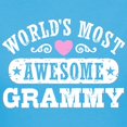 thumbnail image 3 of CafePress - World's Most Awesome Grammy Women's Dark T Shirt - Women's Traditional Fit Dark T-Shirt, 3 of 4