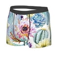 thumbnail image 5 of Goofa Cactus Printed Men's Boxer Briefs Underwear, Moisture-Wicking Underwear, Trunk,Soft and Breathable Cotton Underwear-XX-Large, 5 of 9