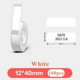 thumbnail image 2 of label,Tear Resistant Compatible With Waterproof Label Price Size Paper Label Supermarket Store Compatible 12 * Label Printer Name Blank Labels Printer Price - 160 Size Resistant 12 Size 40mm-160 12, 2 of 7