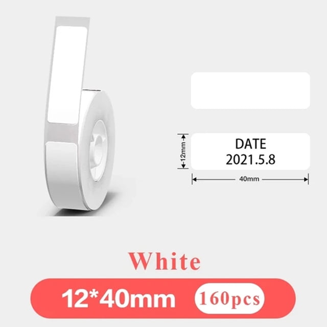 label,Paper Label Supermarket Store Compatible 12 * And Size Tear Resistant Label Printer Compatible With - 160 Price Size Label Vretti And Name Blank Labels Resistant 12 Size Thermal Printer Price