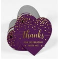 thumbnail image 3 of Inkdotpot Pack Of 100 Thanks For Celebrating With Me Birthday Favor Paper Tags Craft Real Gold Foil Hang Tags, 3 of 6