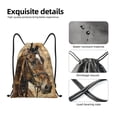 thumbnail image 4 of Sikiie Musical Horse Vintage Collage Drawstring Backpack Drawstring Bags, Draw String Back Bag for Sports, Gym, Travel, Swimming, Beach-Small, 4 of 6