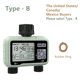 thumbnail image 1 of Sistema de súper sincronización Temporizador de agua de 2 salidas Regar con precisión Irrigación automática al aire libre Programa completamente ajustable, 1 of 6