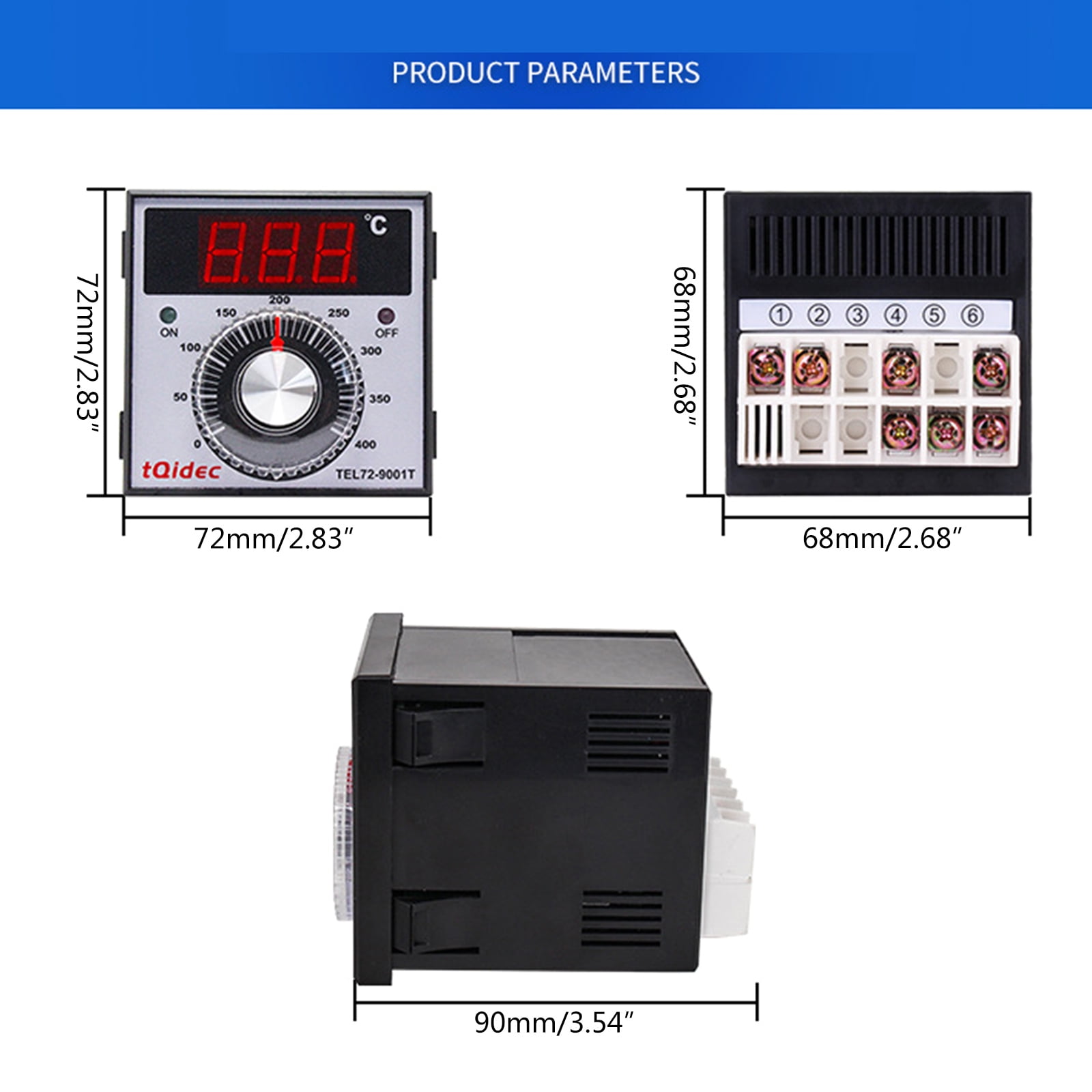 High Precision Oven Temperature Controller Digital Temperature Controller for Industry Household Baking Oven