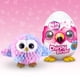 thumbnail image 2 of Pets Alive Chirpy Birds (OWL) by ZURU, Electronic Pet That Speaks, Giant Surprise Egg, Stickers, Comb, Fluffy Clay, Bird Animal Plush for Girls, 2 of 5