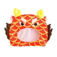thumbnail image 1 of Gorro de felpa de dibujos animados Strade Fareast Limited dragón 39 cm x 32 cm, 1 of 8