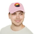 thumbnail image 5 of 80's Retro Car Sunset Dad Hat Strap Back Adjustable Multiple Color Options, 5 of 7