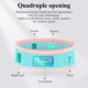 thumbnail image 3 of Breathable Waist Chain Waist Belt Hidden Waist Bag Women's Belly Bag Port Running Mobile Phone Holder Keys - Perfect black S, 3 of 4