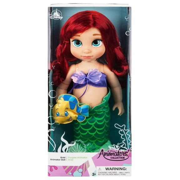 Disney Animators Collection Little Mermaid Princess Ariel Toddler Doll