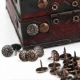 thumbnail image 3 of 100 Pieces Upholstery Nails Upholstery Nails For Vintage Furniture Tacks Antique Bronze Upholstery Nail, For Wood Upholstery Furniture Decor, 3 of 5