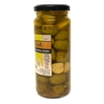 thumbnail image 2 of Aceituna Escamilla  Aliño de aceitunas verdial con pimiento rojo, ajos y especias. 340 gr, 2 of 2