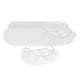 thumbnail image 3 of 100 protectores de barba desechables de nailon, ligeros y transpirables. Blanco, 3 of 9