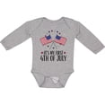 thumbnail image 3 of Inktastic My 1st 4th of July Parade Boys or Girls Long Sleeve Baby Bodysuit, 3 of 5