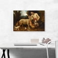 thumbnail image 2 of ARTCANVAS Satyr Boy With Animals Canvas Art Print by Johann Baptist Hofner - Size: 26" x 18" (1.50" Deep), 2 of 9
