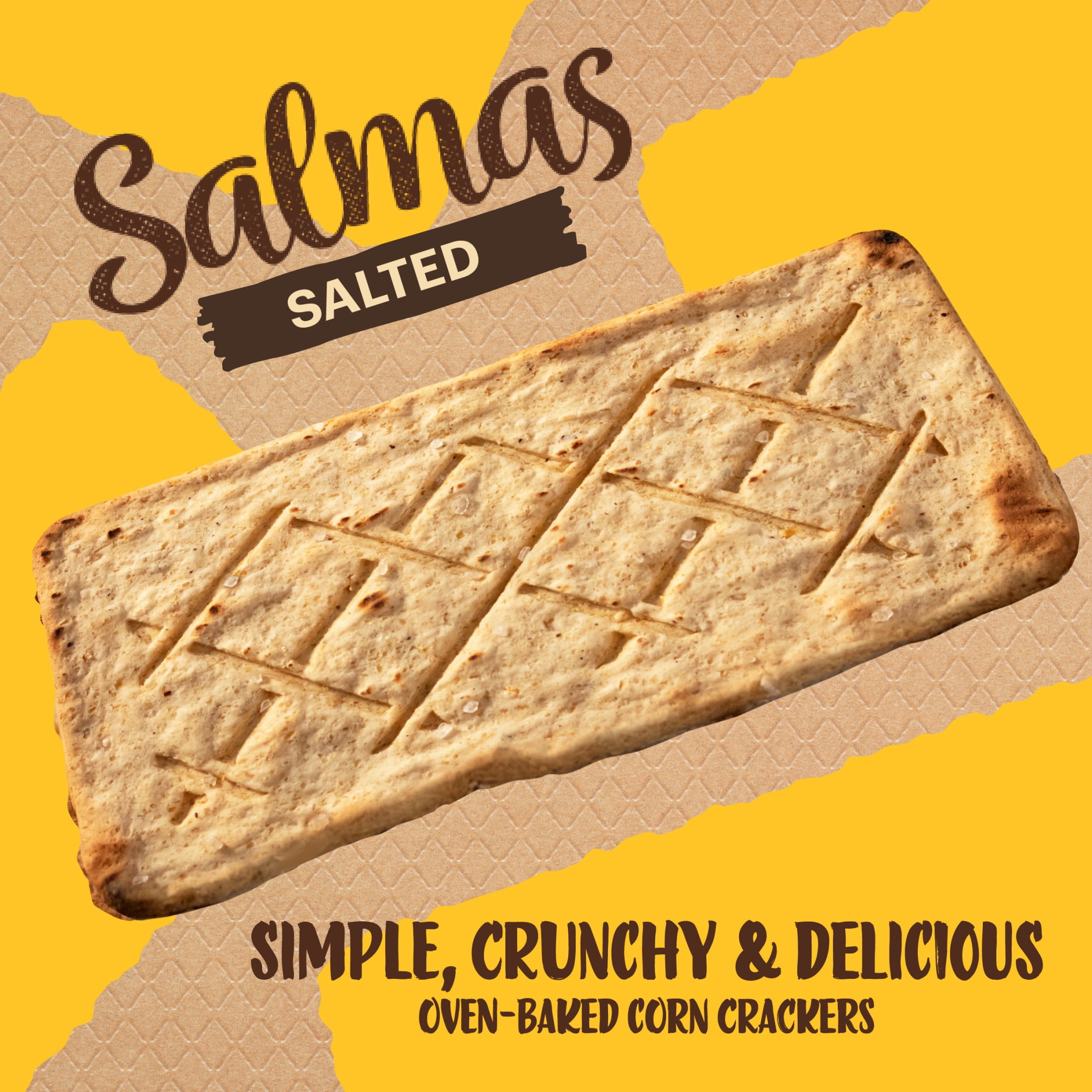 Sanissimo Salmas 40 pc / 0.63 oz Box, Salt Crackers
