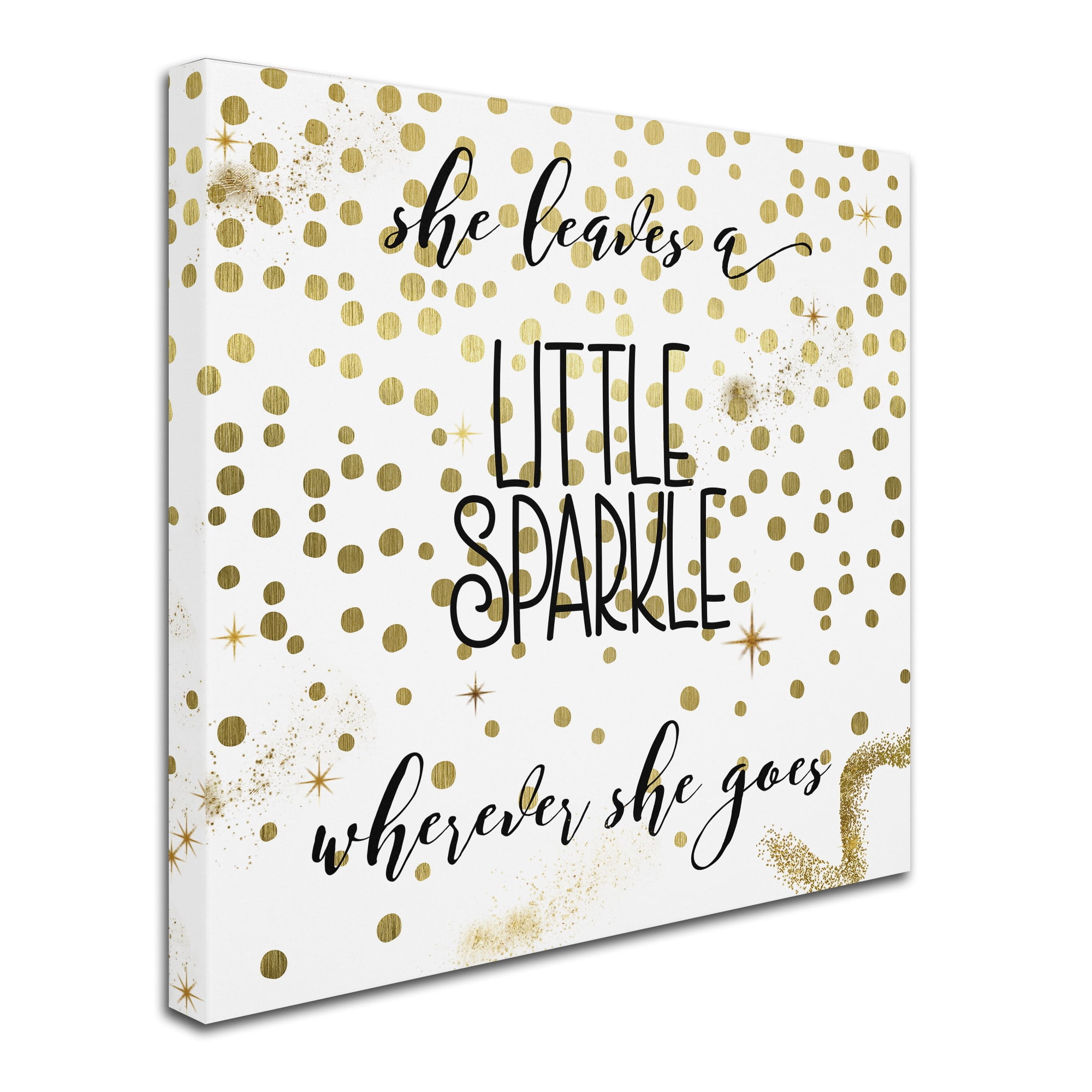 Trademark Fine Art "Sparkle" Canvas Art by Color Bakery