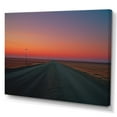 thumbnail image 2 of Designart "Sunset'S Roadside Beauty I" Road Wall Art Prints, 2 of 7