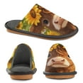thumbnail image 4 of Fuzzy Slippers Women and Men Non-slip Fuzzy Flat Slippers House Bedroom Slippers for Adult Cute Highland Cow, 4 of 9