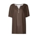 thumbnail image 5 of Puntoco 2024 tops de moda de verano para mujer, top informal de manga corta con cuello en V de Color sólido para mujer, 5 of 5