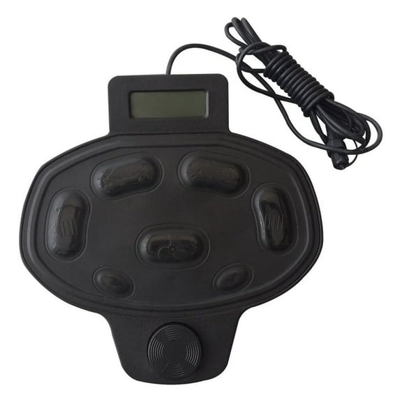 Haswing Black 433 H Z Wired Foot Controller/Foot Pedal for Electric Bow Mount or Transom Trolling Motor Accessory for Bass, Jon, Pontoon, Inflatable Boats, Not for GPS Motor$$Watercraft
