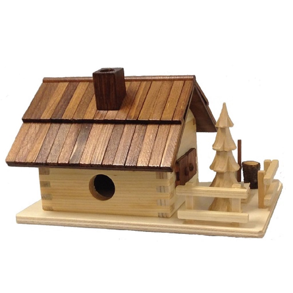 Forest House German Wood Christmas Incense Smoker Made in Germany Cabin