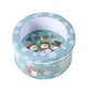 thumbnail image 1 of Yuarrent Lata de dulces de Navidad con tapa transparente, latas de galletas con estampado de Papá Noel, contenedores para Baby Shower, para fiesta Kits de decoración para fiestas Azul claro Yuarrent HA070668-03, 1 of 6