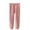 Pink, variant on Tfken Toddler Children Girls Pants Warm Elastic Waist Casual Solid Color Blue Trousers Size 4-5 Years