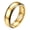 6mm Gold, variant on Women's Men's Stainless Steel 6mm Chunky Tungsten Steel Ring Simple Glossy Polished Band Rings Black SIze 10