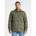 thumbnail image 2 of George Men's Shirt Jacket with Long Sleeves, High Pile Fleece Lining, Sizes S-3XL, 2 of 6