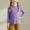 Purple, variant on ATOGUTA Thermal Fall Shirts for Girls Kids Crewneck T Shirts Casual Tops Tees Fleece Basic Tee Clothes Blue, 1T-10