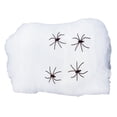 thumbnail image 5 of Eoperou Halloween Spider Web Decorations - Realistic Simulated Cobwebs with Extra Fake Spiders Spooky Halloween Decor Net for Haunted House, 5 of 8