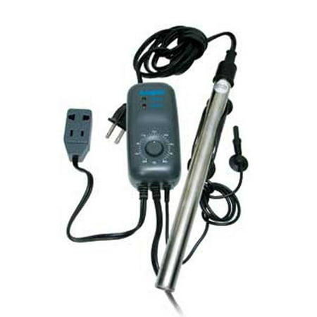 Aqua Titanium Necklace - Active Aqua HGRH350W Submersible Titanium Reservoir Aquarium Heater, 350-Watt